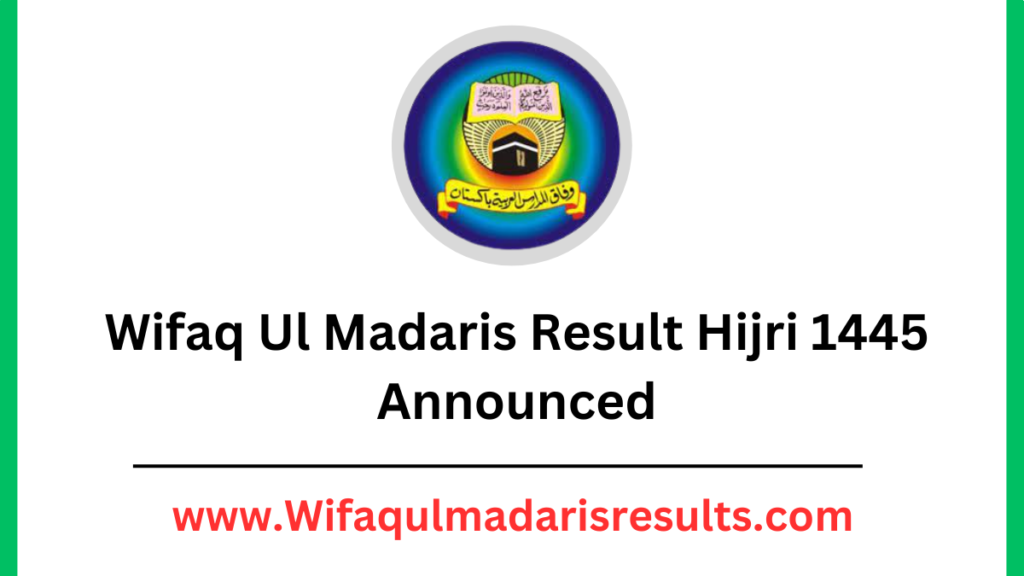 Wifaq Ul Madaris Result Hijri Check By Roll Number