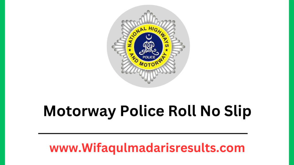 Motorway Police Roll No Slip Test Dates